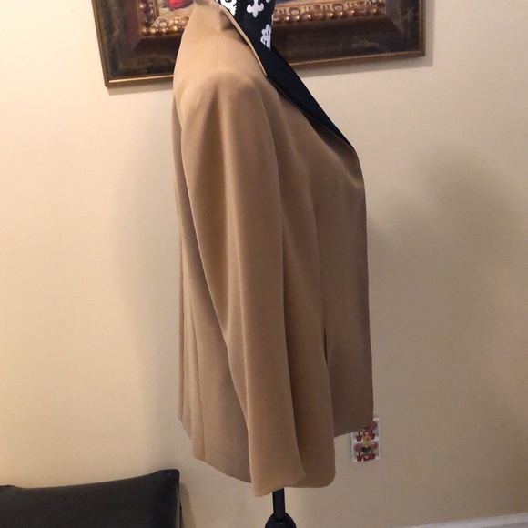 i Alex Enya Open two-tone long sleeved jacket, raised back collar + pockets - Picture 3 of 9